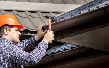 gutter repair Haconby, Lincolnshire