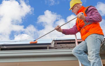Haconby soft wash roof cleaning